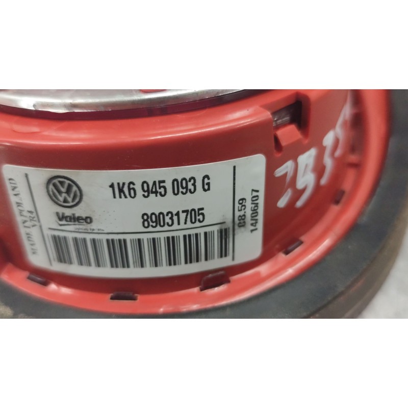 Recambio de piloto trasero izquierdo para volkswagen golf v (1k1) 1.9 tdi referencia OEM IAM 1k6945093g - Negro 3