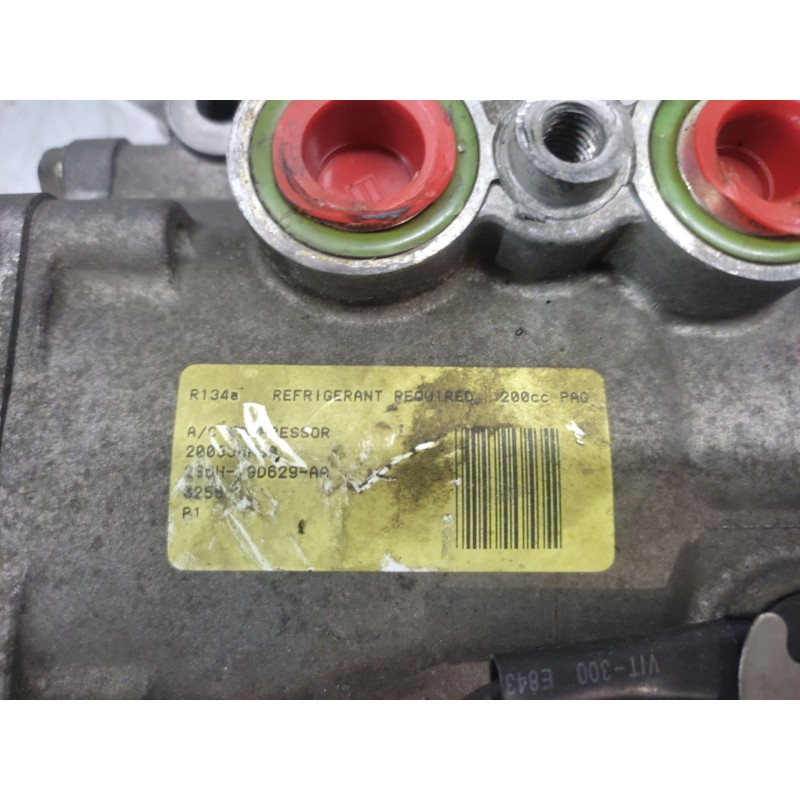 Recambio de compresor aire acondicionado para ford fiesta (cbk) ambiente referencia OEM IAM 2S6H19D629AA - Blanco 2