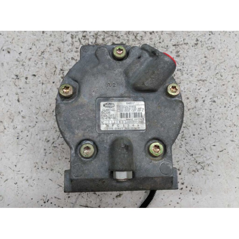 Recambio de compresor aire acondicionado para fiat punto berlina (188) 1.2 16v elx referencia OEM IAM 592475600 - Gris 5