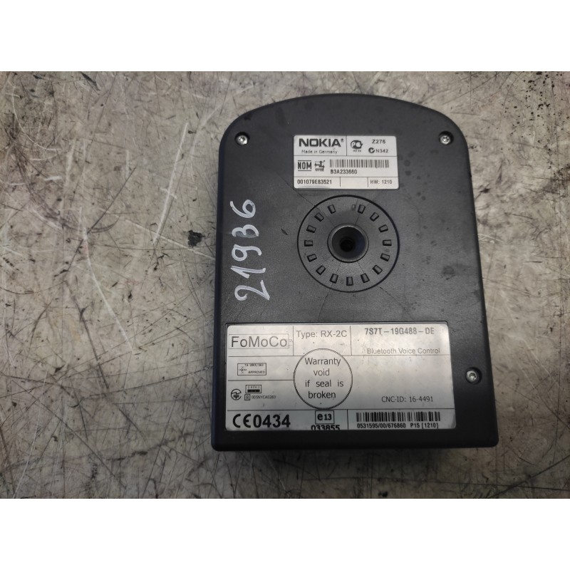 Recambio de modulo electronico para ford transit combi '06 ft 350 largo referencia OEM IAM 7S7T19G488DE - Blanco 2