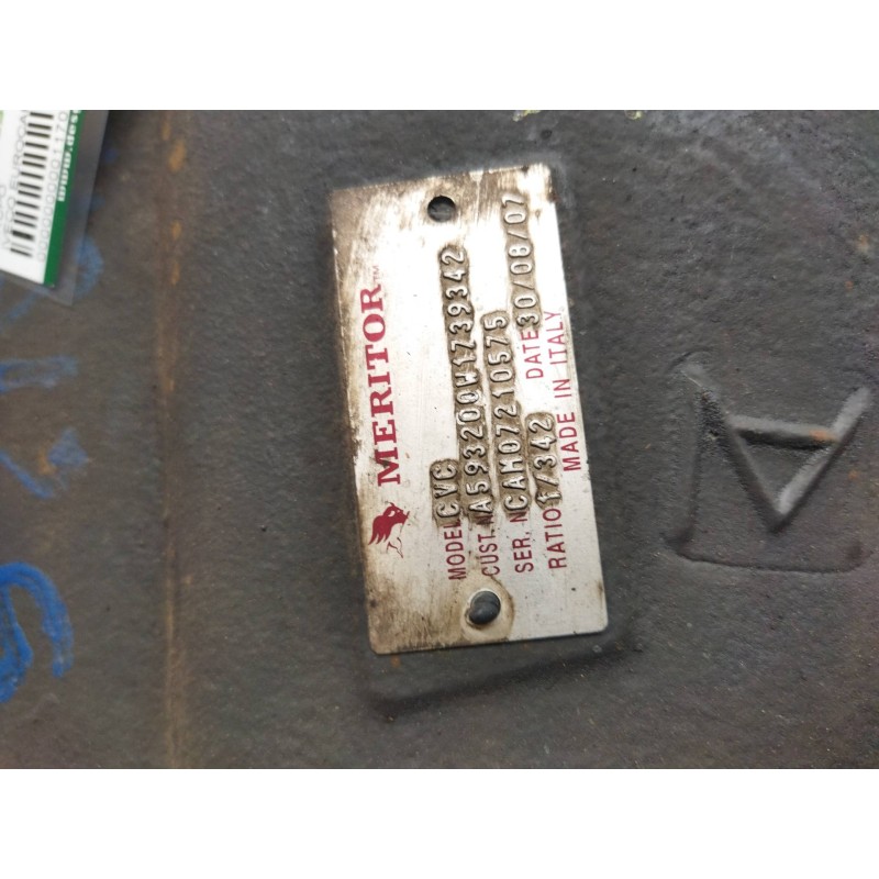 Recambio de grupo para iveco eurocargo 3.9 diesel referencia OEM IAM 177E A593200W1739342 RATIO:1/342/12X41 - Blanco 2