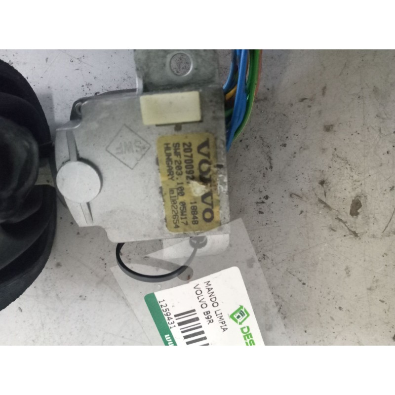 Recambio de mando limpia para volvo b9r 340 touring referencia OEM IAM 20700927 - Blanco 3