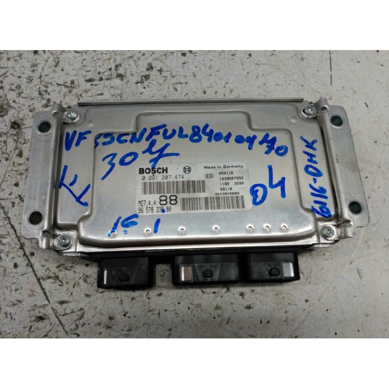 Recambio de centralita motor uce para fiat punto berl. (176) 55 s referencia OEM IAM 9657823980 0261207474 3