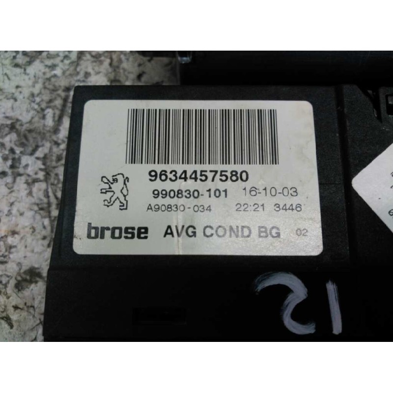 Recambio de motor elevalunas delantero izquierdo para peugeot 307 break / sw (s1) break xs referencia OEM IAM 0130821767 - Verde 4
