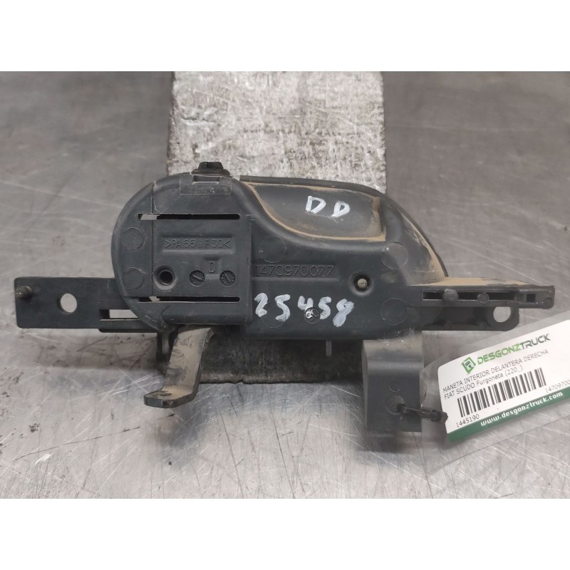 Recambio de maneta interior delantera derecha para fiat scudo furgoneta (220_) 1.9 d referencia OEM IAM 1470970077 3