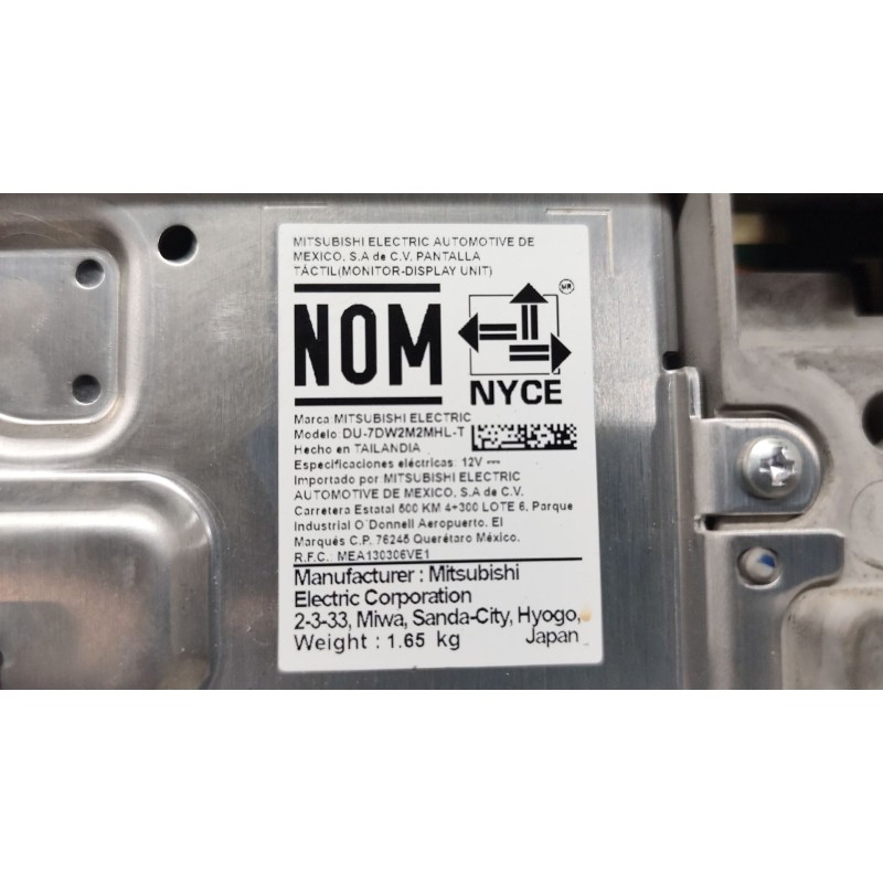 Recambio de cuadro instrumentos para mercedes-benz eqb (x243) eqb 250+ (243.602) referencia OEM IAM A1779008016 - Granate 3