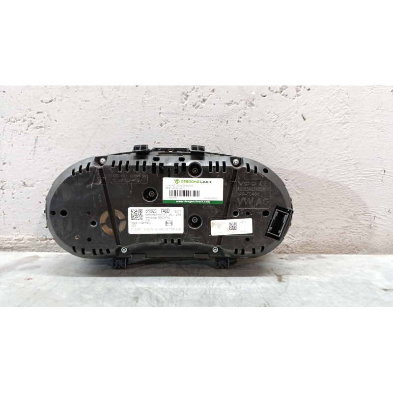 Recambio de cuadro instrumentos para seat leon (5f1) 1.4 tsi referencia OEM IAM 5F0920740D - Granate 3