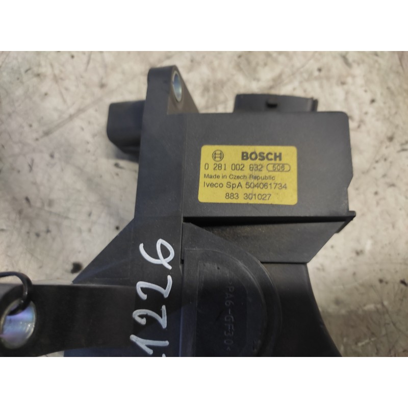 Recambio de potenciometro pedal para iveco daily combi caja cerrada techo alto 29l... batalla 3000l referencia OEM IAM 028100263 - Rojo 3