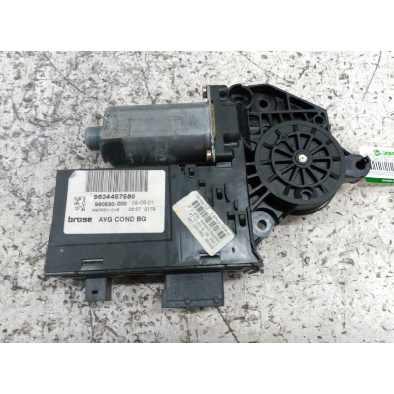 Recambio de motor elevalunas delantero izquierdo para peugeot 307 (s1) xsi referencia OEM IAM 9634457580 2