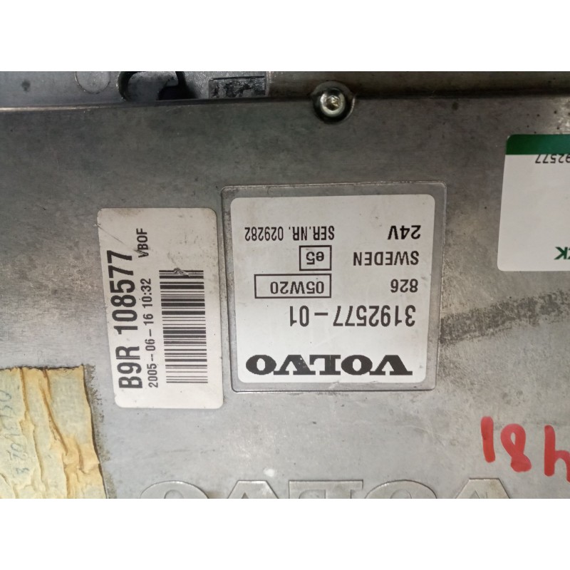Recambio de modulo electronico para volvo b9r 340 touring referencia OEM IAM 3192577 - Blanco 4