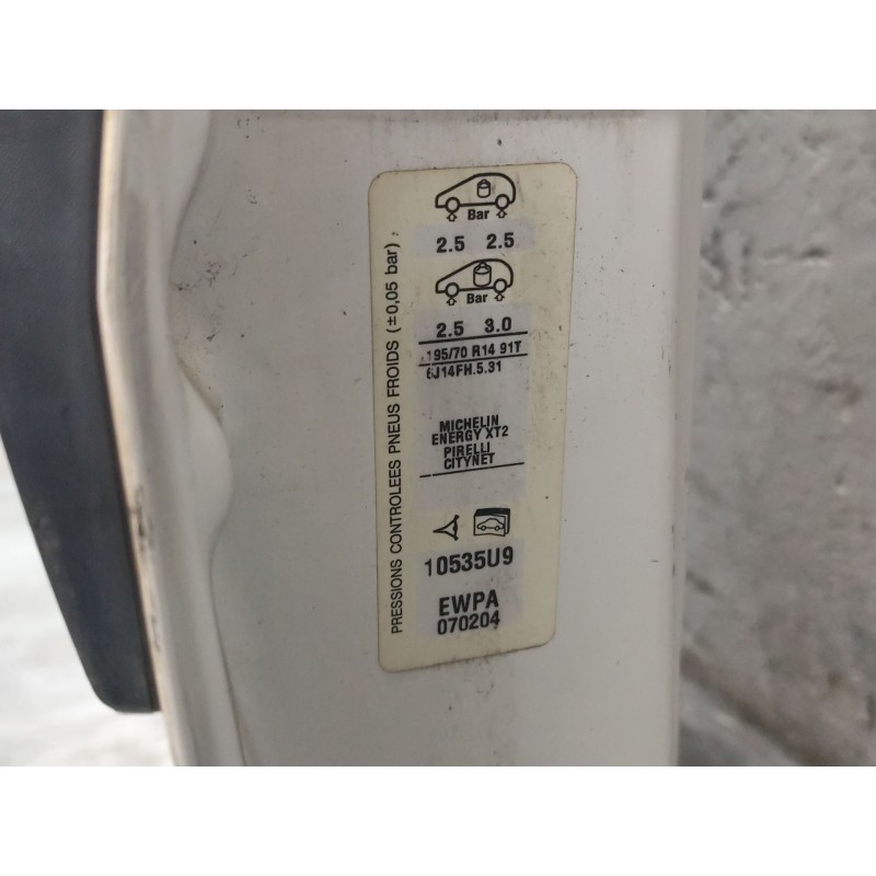 Recambio de puerta delantera izquierda para fiat scudo furgoneta (220_) 1.9 d referencia OEM IAM 2
