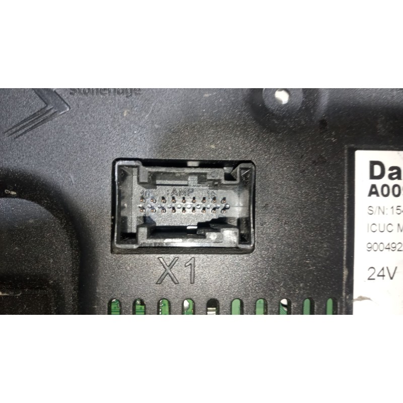 Recambio de cuadro instrumentos para mercedes-benz actros bm 963.480 2-achser 1848 4x2 fahrgestell l bigspace referencia OEM IAM - Blanco 4