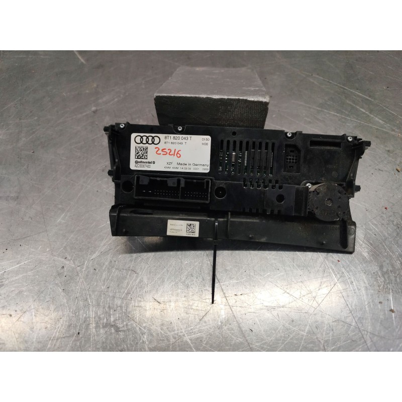 Recambio de mando climatizador para audi a4 ber. (b8) básico referencia OEM IAM 8T1820043 - Blanco 2