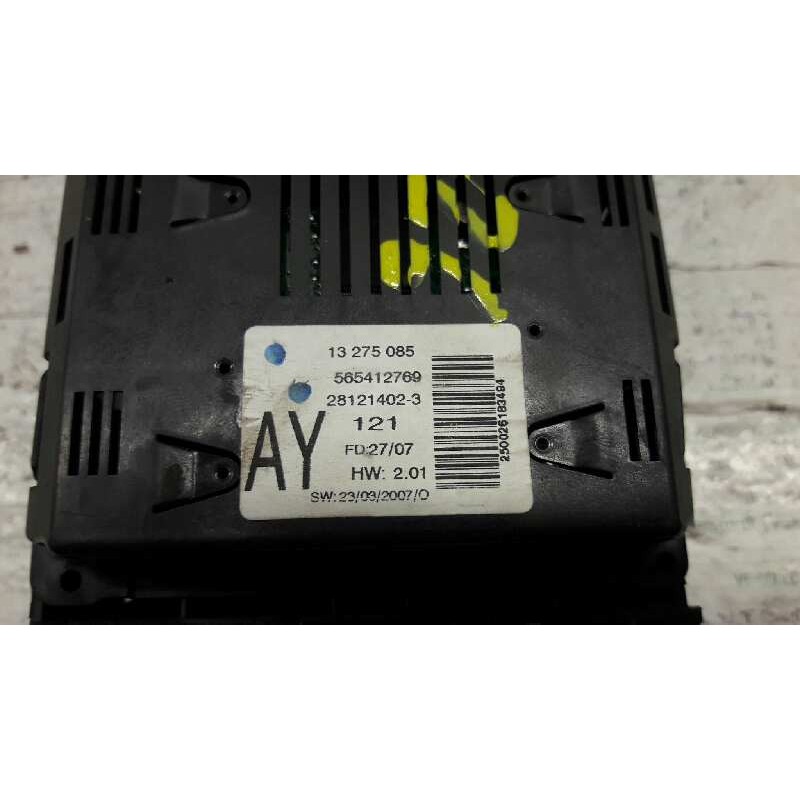 Recambio de pantalla multifuncion para opel zafira b 1.9 cdti referencia OEM IAM 565412769 - Gris 4