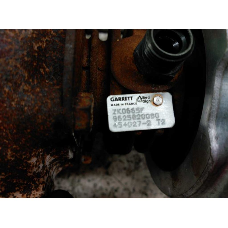 Recambio de turbocompresor para citroën zx 1.9 td tentation referencia OEM IAM - Azul 3