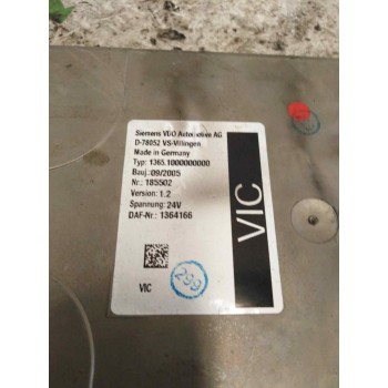 Recambio de modulo electronico para daf serie 95 xf .xxx 12.6 diesel referencia OEM IAM 1364166 VERSION:1.2 