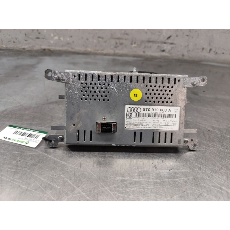 Recambio de pantalla multifuncion para audi a4 ber. (b8) básico referencia OEM IAM 8T0919603 - Blanco 3