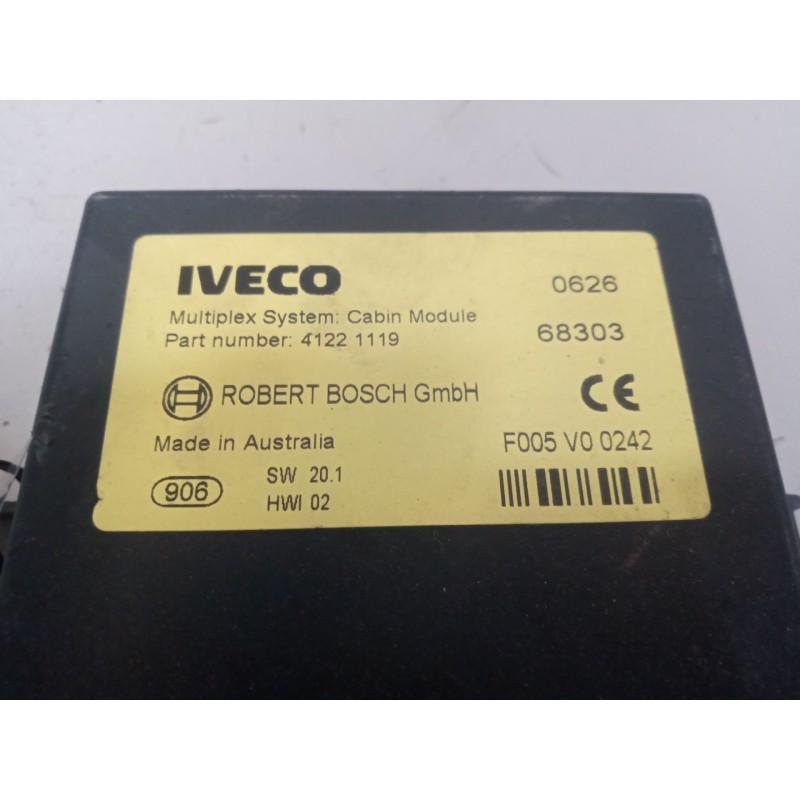 Recambio de modulo electronico para iveco stralis (as) 12.9 diesel referencia OEM IAM 41221119 - Azul 4