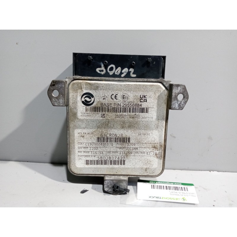 Recambio de modulo electronico para iveco stralis (ad/at) fg ad   4x2 tráfico urbano referencia OEM IAM 5802837427  