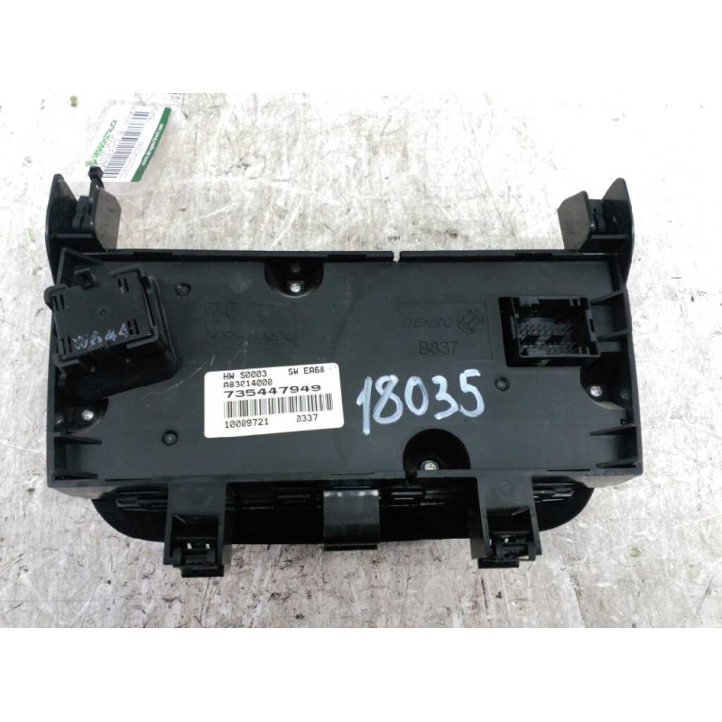 Recambio de mando climatizador para fiat grande punto (199) 1.3 multijet sport (01.2007) referencia OEM IAM - Blanco 2