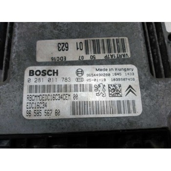 Recambio de centralita motor uce para peugeot 206 berlina e-music referencia OEM IAM  9658556780 
