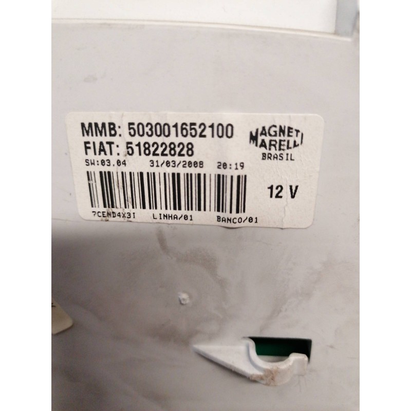 Recambio de cuadro instrumentos para fiat linea (110) activa (110.0/111.0) referencia OEM IAM 503001652100 51822828 3