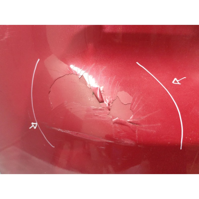Recambio de paragolpes delantero para mazda 3 berlina (bk) 1.6 vvt active referencia OEM IAM - Rojo 2