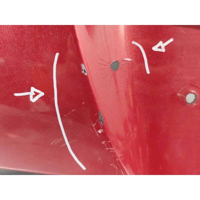 Recambio de paragolpes delantero para mazda 3 berlina (bk) 1.6 vvt active referencia OEM IAM - Rojo 4