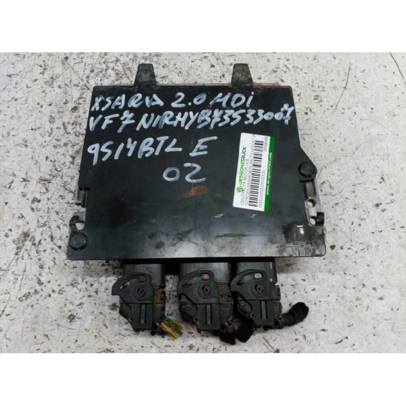 Recambio de centralita motor uce para citroën xsara berlina 2.0 hdi cat (rhy / dw10td) referencia OEM IAM SW9646529580 HW9644302 4