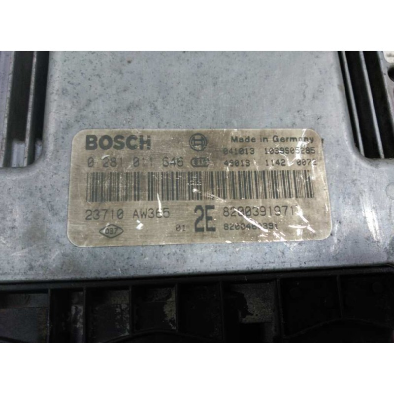 Recambio de centralita motor uce para nissan primera berlina (p12) acenta referencia OEM IAM 8200391971 0281011646 - Negro 3