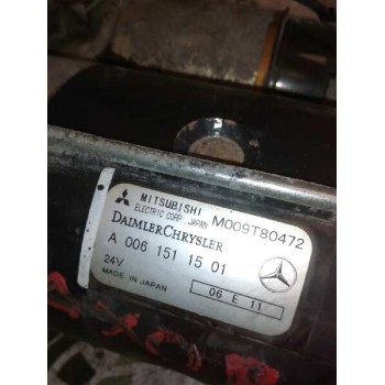 Recambio de motor arranque para mercedes trucks axor 1843 ls (428cv) referencia OEM IAM M009T80472 A0061511501 MITSUBISHI