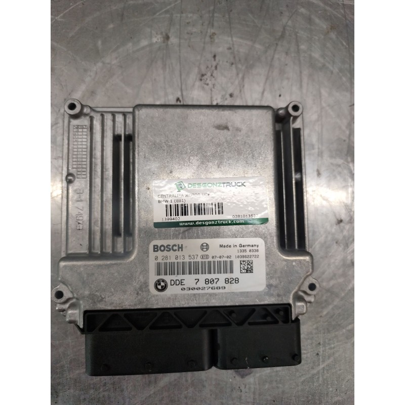 Recambio de centralita motor uce para bmw 1 (e81) 118 d referencia OEM IAM 0281013537  dde7807828