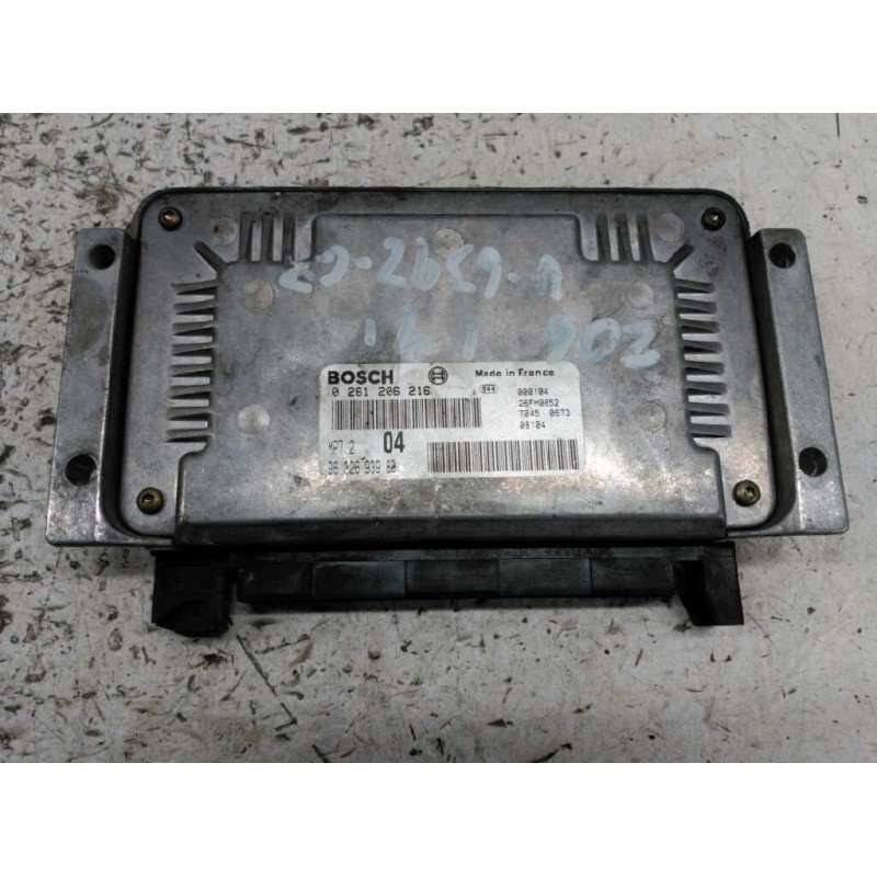 Recambio de centralita motor uce para peugeot 206 berlina referencia OEM IAM 0261206216 9632693980 BOSCH 2