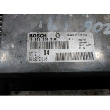 Recambio de centralita motor uce para peugeot 206 berlina referencia OEM IAM 0261206216 9632693980 BOSCH