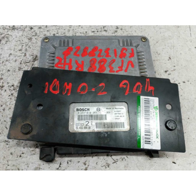 Recambio de centralita motor uce para peugeot 406 berlina (s1/s2) 2.0 hdi referencia OEM IAM 0281010363 9641600080 