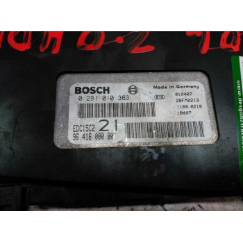Recambio de centralita motor uce para peugeot 406 berlina (s1/s2) 2.0 hdi referencia OEM IAM 0281010363 9641600080 