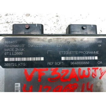 Recambio de centralita motor uce para peugeot 206 berlina x-line referencia OEM IAM 9639587680 9640899880 