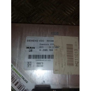 Recambio de modulo electronico para man tg - a 26.xxx fg fnlc 6x2 (e2) lx referencia OEM IAM 81258057040  