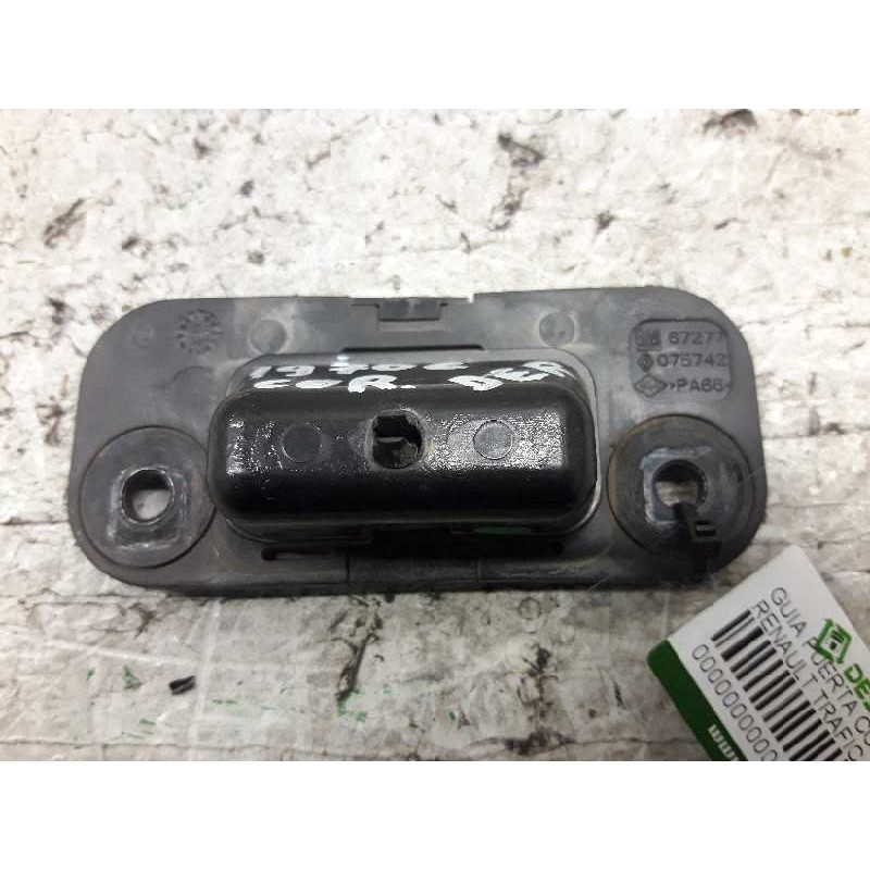 Recambio de guia puerta corredera derecha para renault trafic combi (ab 4.01) 6 - plazas, acristalado parcial 2,9t combi corto r - Blanco 2