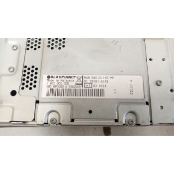 Recambio de sistema audio / radio cd para man tgx 18.xxx 12.4 diesel referencia OEM IAM 81281016181  