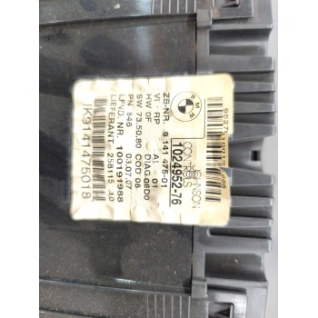 Recambio de cuadro instrumentos para bmw 1 (e81) 118 d referencia OEM IAM 1024952-76  IK9141475018