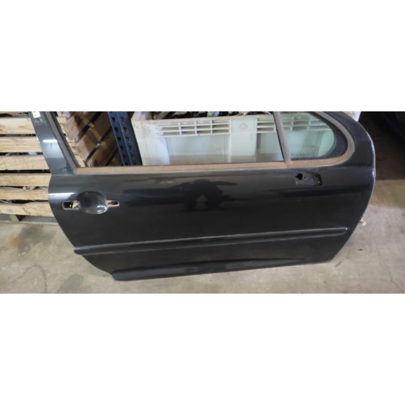 Recambio de puerta delantera derecha para peugeot 207 xs pack referencia OEM IAM - Negro 2
