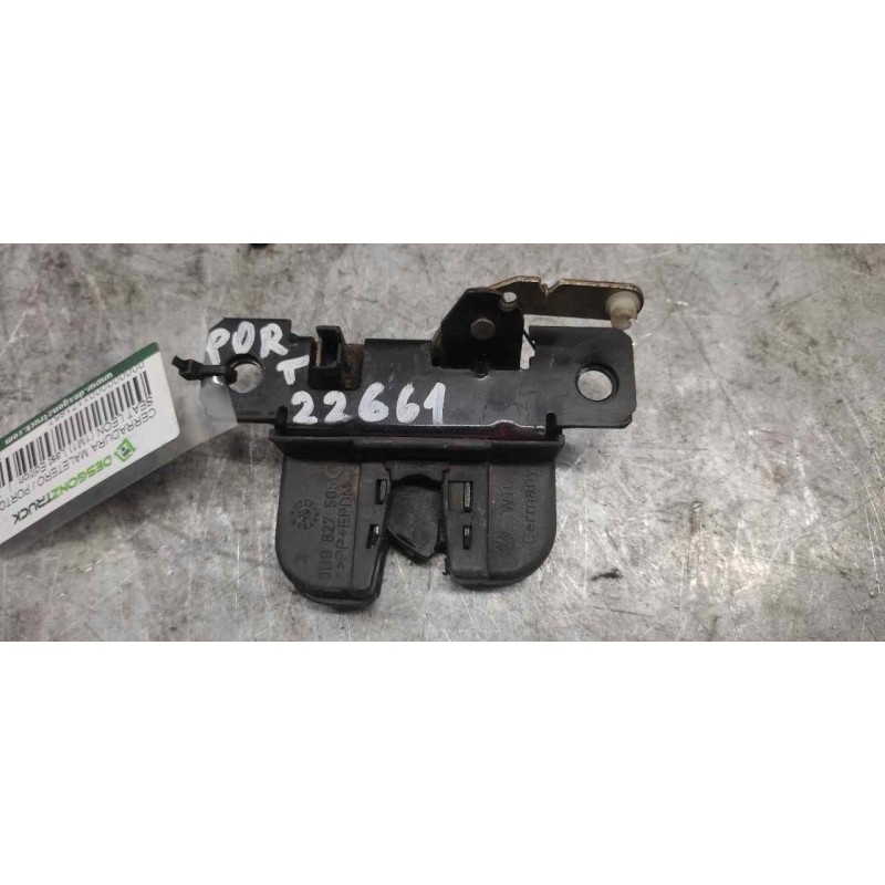 Recambio de cerradura maletero / porton para seat leon (1m1) last edition referencia OEM IAM 3B9827505 3 PINS 2