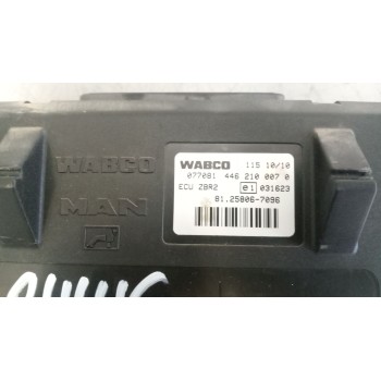 Recambio de modulo electronico para man tgx 18.xxx 12.4 diesel referencia OEM IAM 81258067096 CENTRALITA ZBR2 4462100070