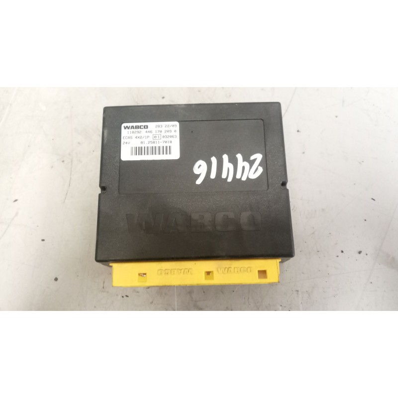 Recambio de modulo electronico para man tgx 18.xxx 12.4 diesel referencia OEM IAM 81258117018 CENTRALITA ECAS 4461702090