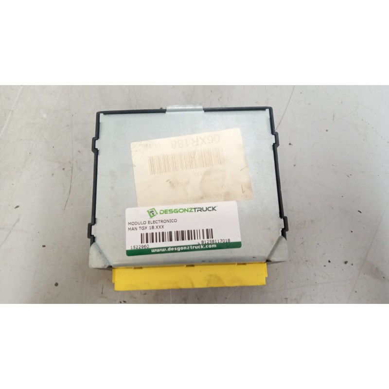 Recambio de modulo electronico para man tgx 18.480 12.4 diesel referencia OEM IAM 81258117018 CENTRALITA ECAS 4461702090 - Blanco 2