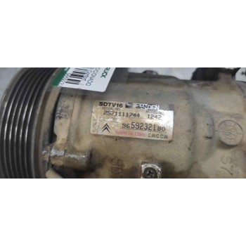 Recambio de compresor aire acondicionado para peugeot partner kombi confort referencia OEM IAM 9659232180  