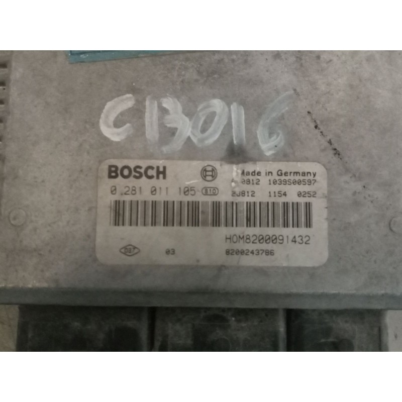 Recambio de centralita motor edc para renault master caja abierta/chasis ab '98 caja abierta batalla 3578 referencia OEM IAM 820 - Rojo 3