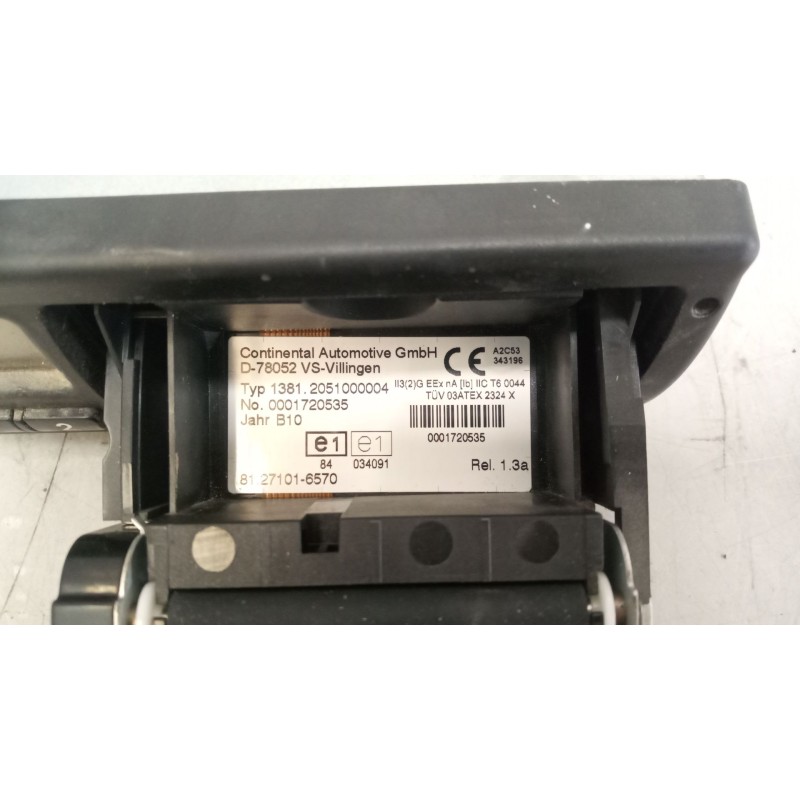 Recambio de tacografo para man tgx 18.480 12.4 diesel referencia OEM IAM 13812051000004 81271016570 0001720535 - Blanco 2
