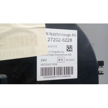 Recambio de cuadro instrumentos para man tgx 18.xxx 12.4 diesel referencia OEM IAM 81272026228  